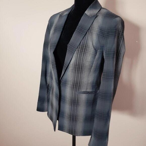 LKNW RACHEL Rachel Roy Blazer Plaid Blazer jacket 8 (U3 - Picture 4 of 6